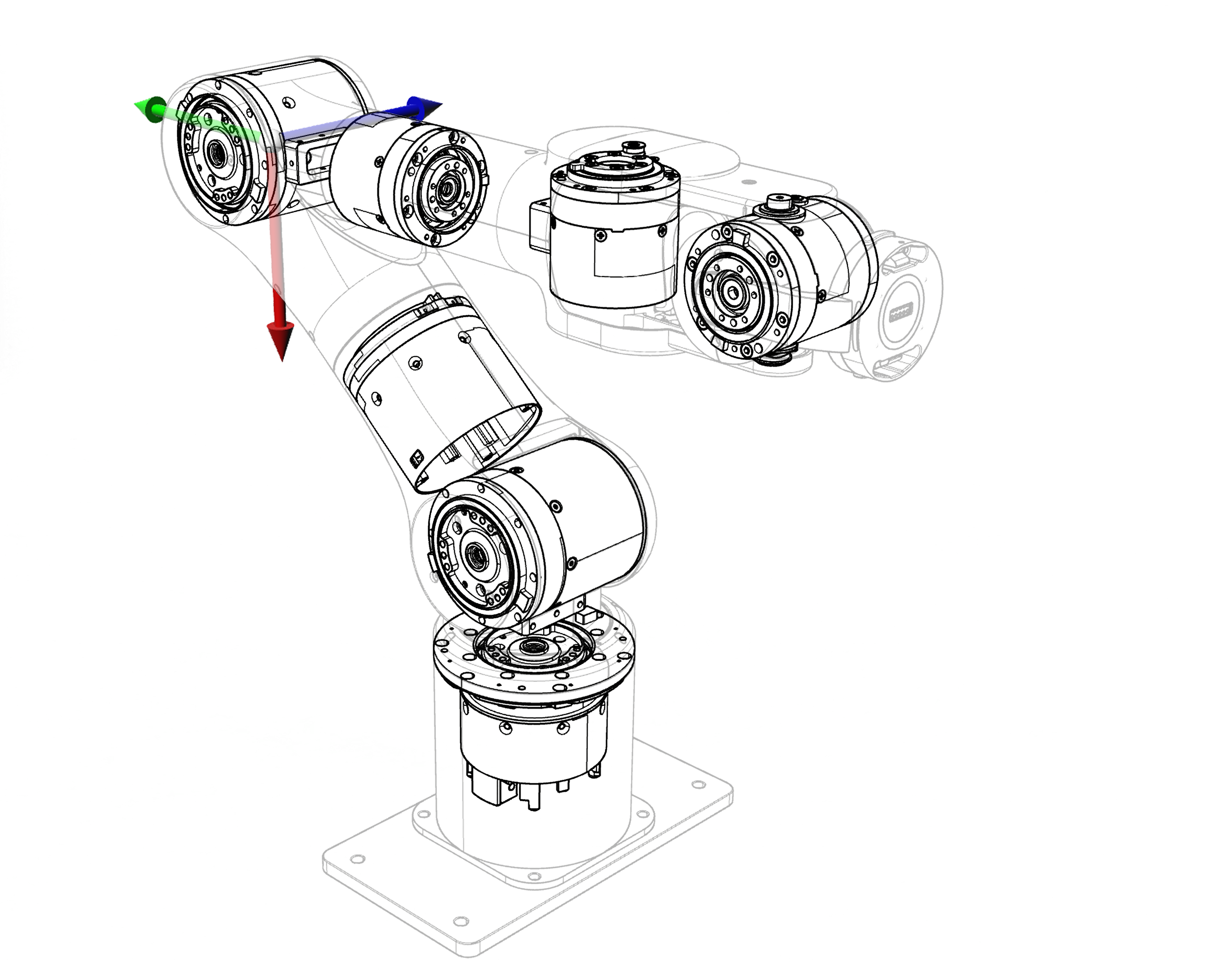 AIRBOT P7 J4 坐标系