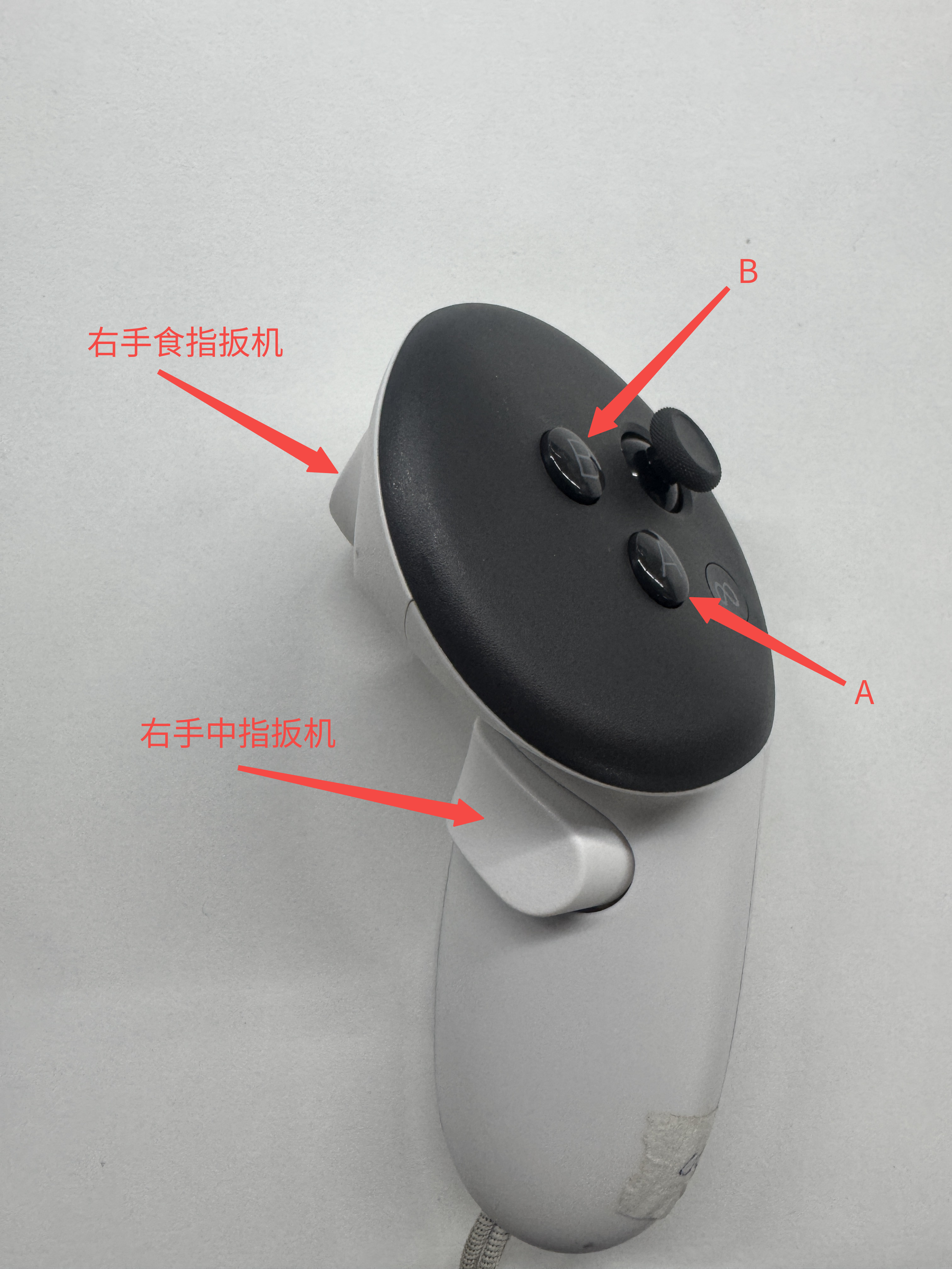 右控制器示意图