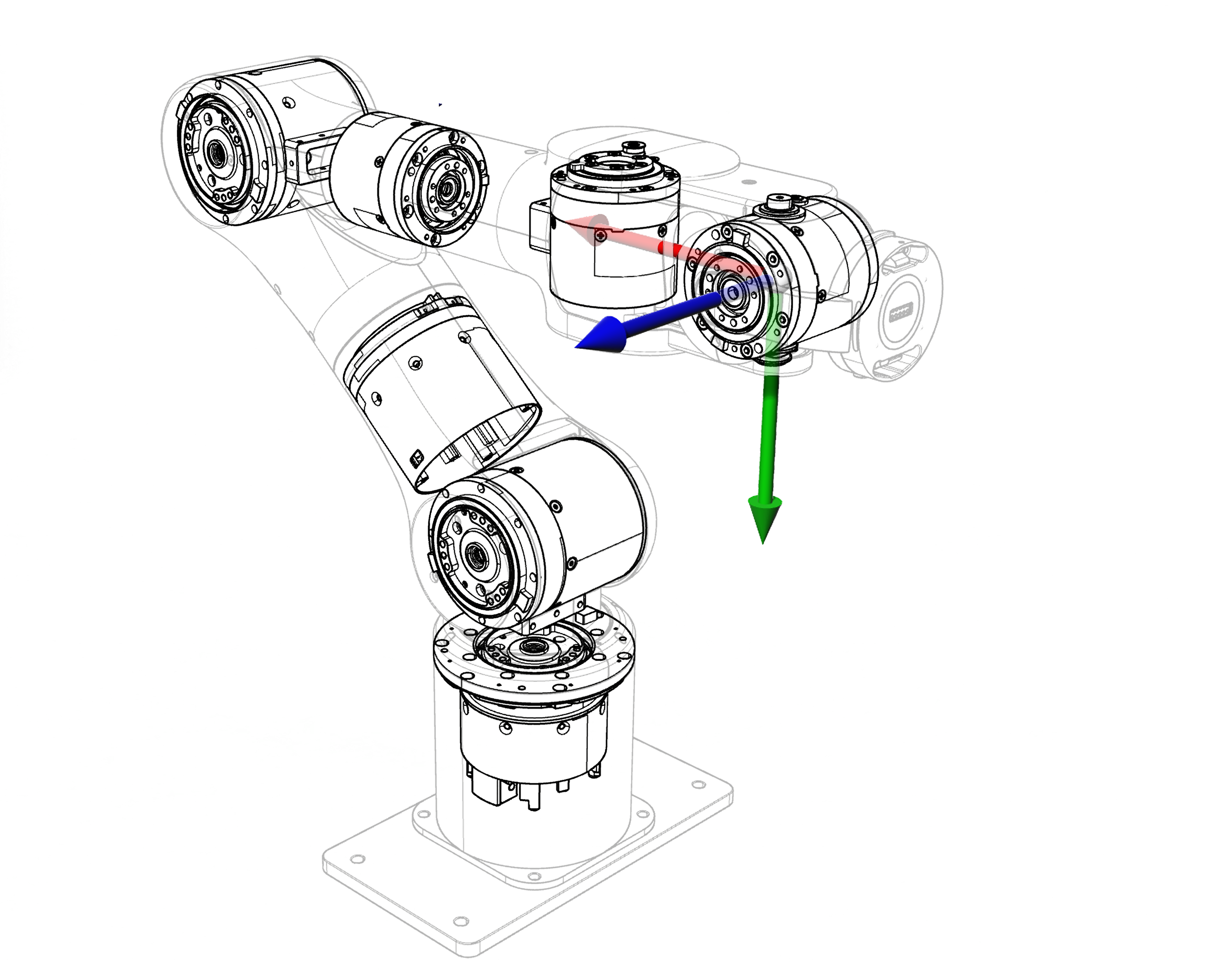 AIRBOT P7 J7 坐标系